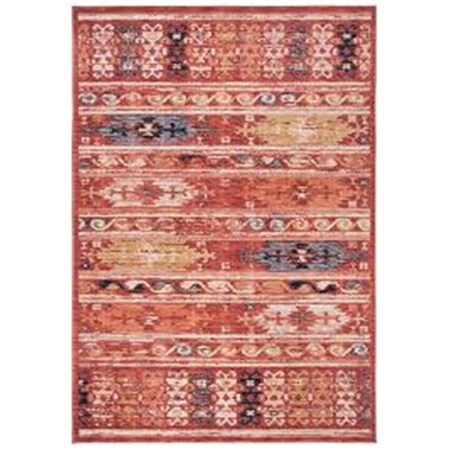 Safavieh 8 x 10 ft. Charleston Bohemian Rectangle Area RugRust & Ivory CHL421Q-8